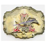1977 Raintree Anheuser-Busch Metal Belt Buckle