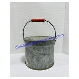 Vintage Galvanized Minnow Pail