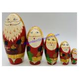 Vintage Russian Matryoshka Nesting Dolls