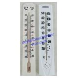 2 Plastic Thermometers