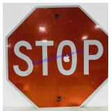 Metal Stop Sign. 30ï¿½x30ï¿½