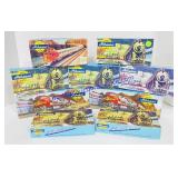 9 HO  Miniature Railroad Car Models