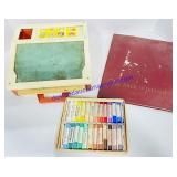 Fisher Price Desk, Grumbacher Artist Pastels &
