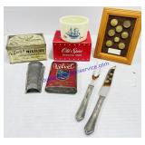 Vintage Tins & Household Items