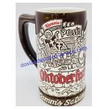 Hamm's 1973 Oktoberfest Ceramic Beer Mug