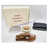 Multi-Tool Pocketknife in Leather Case, 2