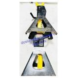 2 Craftsman 3&1/2 Ton Ratchet Locking Jack Stands