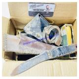 Handcuffs in Case, Knife w/Case and Miscellaneous