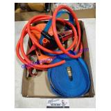 Flat Garden Hose And Multi Use Transfer Pump