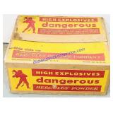 Antique Hercules Powder Co. Explosives Box