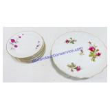 'Royal Rose' China Plates