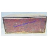 Wooden Tool Box w/Hinged Lid   20 x 9.5 x 9'