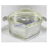 Guardian Triangular Aluminum Roaster with Glass