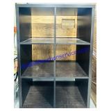 Vinyl & Pressboard Cubby Storage 30x15x44'