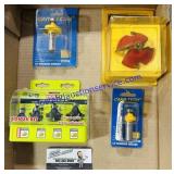 Ryobi Roundover Router Bit Set, Carb-Tech & Freud