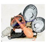 4 Corded Work Light Fixtures