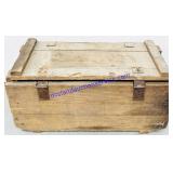 Antique Wooden Crate w/ Misc Tools