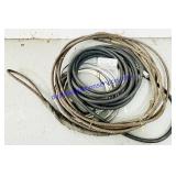 Steel Cable, Rubber Air Hose, & Misc Wire