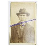 Late 1800s Elizabeth NJ Police Department Mugshot