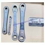 Ratcheting Wrench Set
