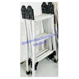8' Max Length Aluminum Folding Ladder