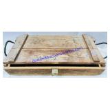 Wooden Box with Handles 30.5 x 14'