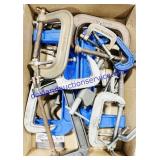 Large Lot of C-Clamps