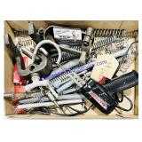 Tool Bits, Springs, Soldering Gun, Etc