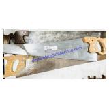 3 Antique Wooden Handle Saws