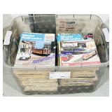 Tote of >100 Model Railroad Magazines