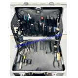 Locking Electricians Tool Case w/ Tools