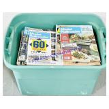 Tote of >100 Model Railroad Magazines