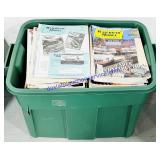 Tote of >100 Model Railroad Magazines