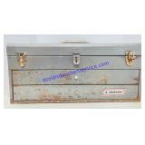 Power-Kraft 2-Drawer Metal Toolbox 22 x10 x