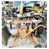 Ryobi 10' Chop Saw On Adjustable Base