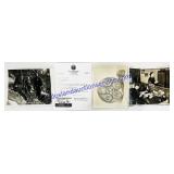 4 Antique Elizabeth NJ Police Photographs/Letter