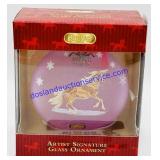 Breyer Artist Signature Glass Ornament