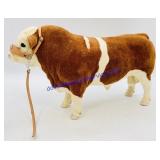 Breyer Flocked Hereford Bull