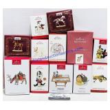 12 Hallmark Keepsake & Painted Pony Ornaments