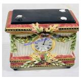 Ceramic Quartz Shelf Clock (damage)