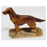 Irish Setter Ceramic Figurine