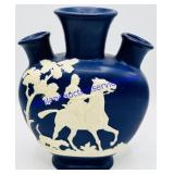 Weller Pottery Triple Pattern Vase