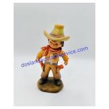 ANRI wood carved "Cowboy" figurine designed by