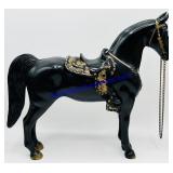 Breyer Traditional Black Western Horse (Crack)