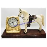 Breyer Alabaster WH Working Sessions Clock