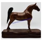 Wooden Model Horse Figure