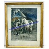 ï¿½Drink You Rascalï¿½ Framed Print. 17ï¿½x14ï¿½