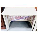 Antique Wooden Painted Desk (Damage, 40x18x32")