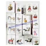 (17) Hallmark Keepsake Ornaments
