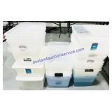 Large Lot of Unlidded Totes